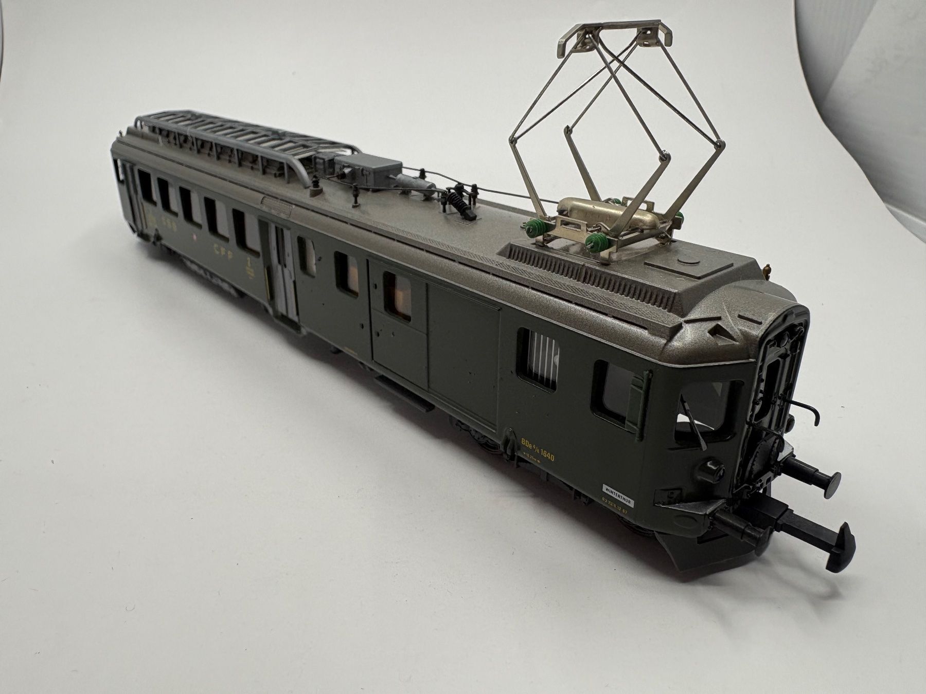 Hag Modellini di ferrovie: Hag SBB BDe 4/4 1640 H0 – Nuovo (secondo la descrizione) da Forch venduto da Hanimann-Robinson 4