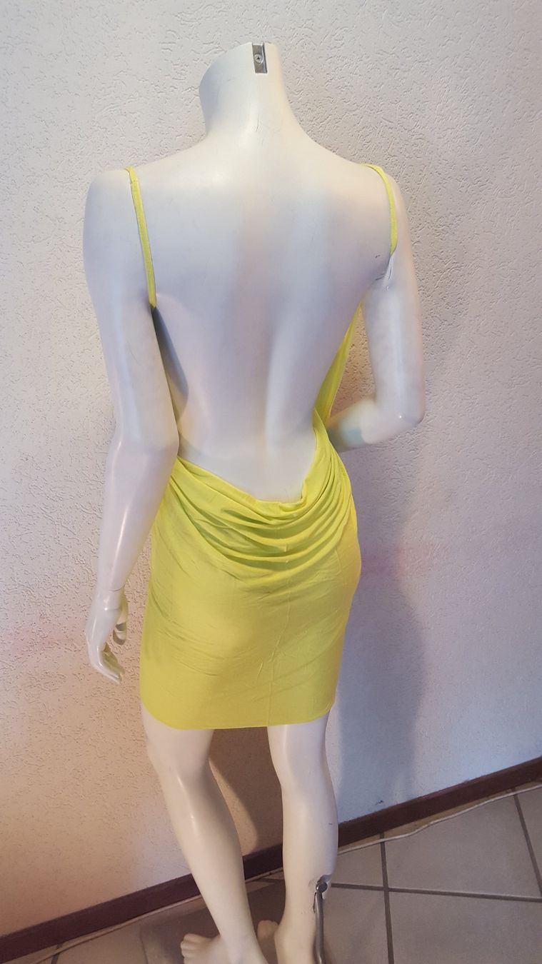 Vestiti: Robe paréo jaune T-S Neuve – Nuovo e nell'imballaggio originale da Les Verrières venduto da kitel79 2
