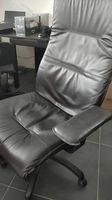 Chaise de bureau en cuir
