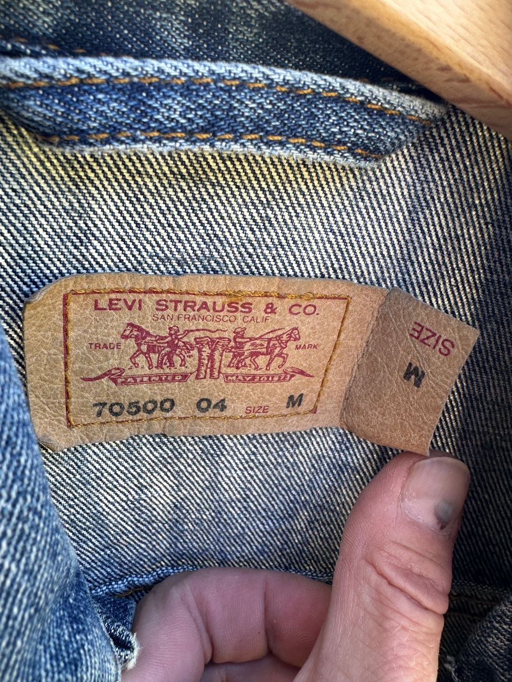 Giacche: Kult-Jeansjacke von LEVI STRAUSS & Co. – Usato da Herbetswil venduto da Bubobubo 1