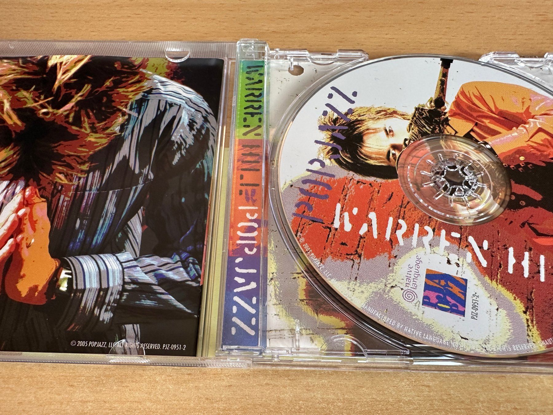 CD: Warren Hill – PopJazz – Usato da Rikon im Tösstal venduto da Alpenmutz 2