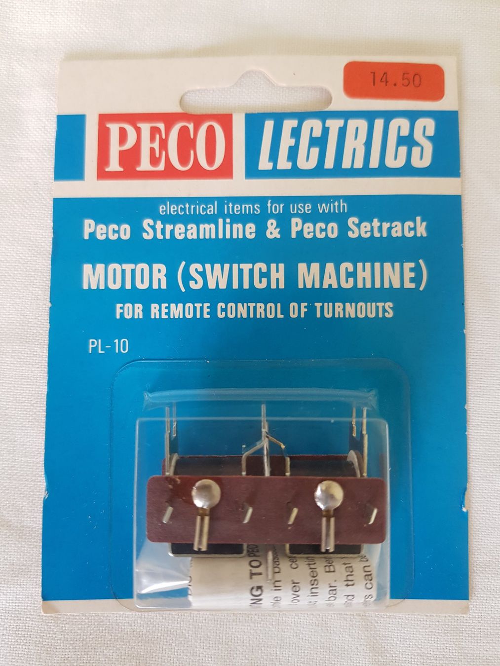 Modellini di ferrovie: Peco PL - 10 Weichenschalter – Nuovo e nell'imballaggio originale da Luzern venduto da inca55