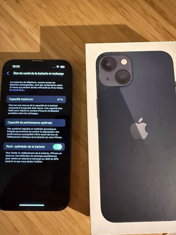Apple Telefoni cellulari / Smartphones: IPHONE 13 BLACK 256GB – Usato da Fribourg venduto da mat_ftg2