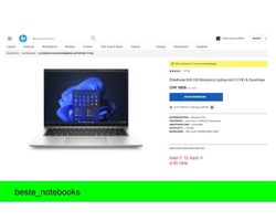 HP EliteBook 830 i7 4.8GHz 12.Gen. 16GB RAM SSD1TB NEU