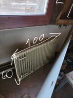 Radiator 100x60 cm beige used