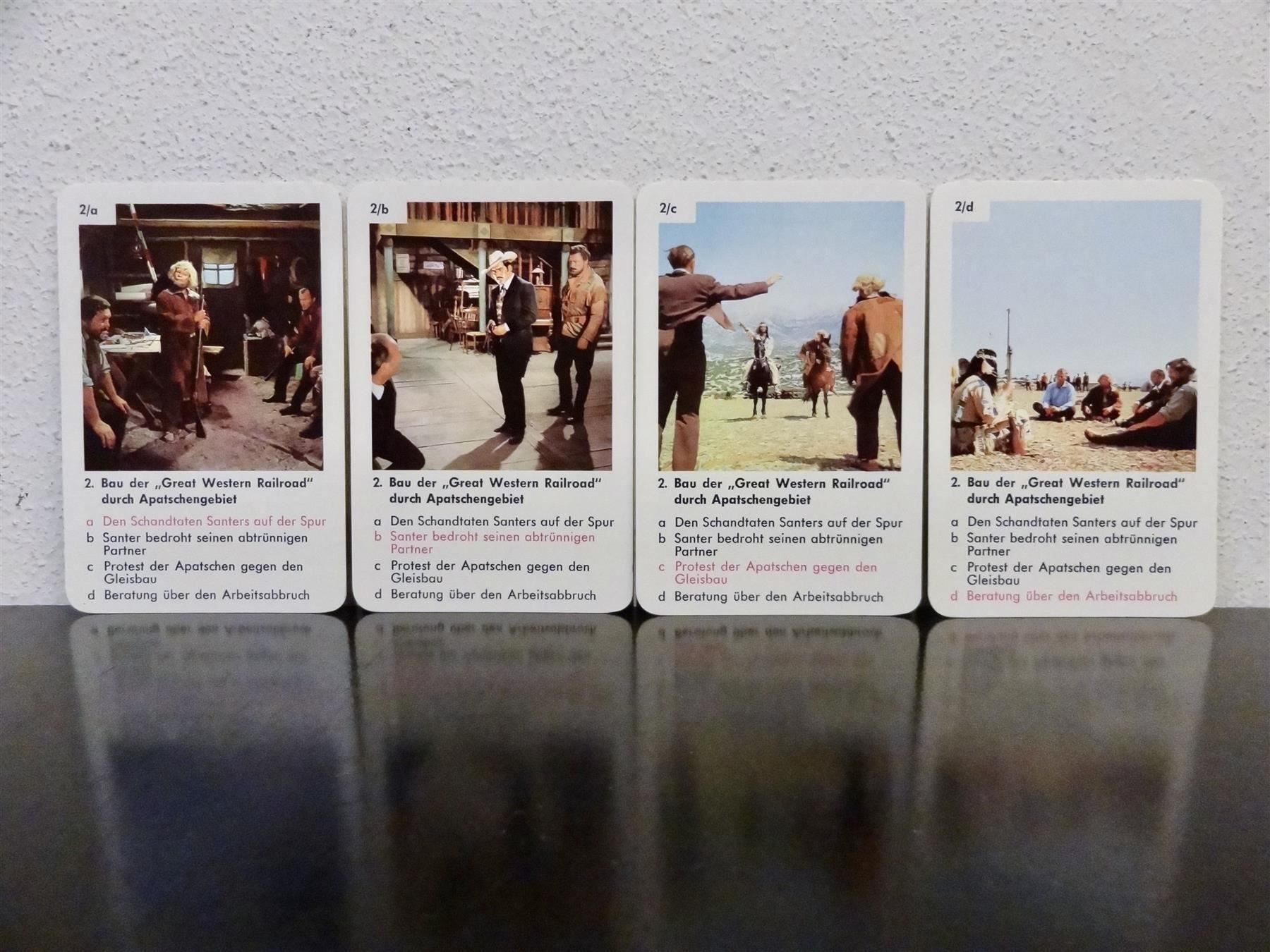 Giochi: schönes altes Quartett WINNETOU I – Usato da Kerzers venduto da wisaundso 4