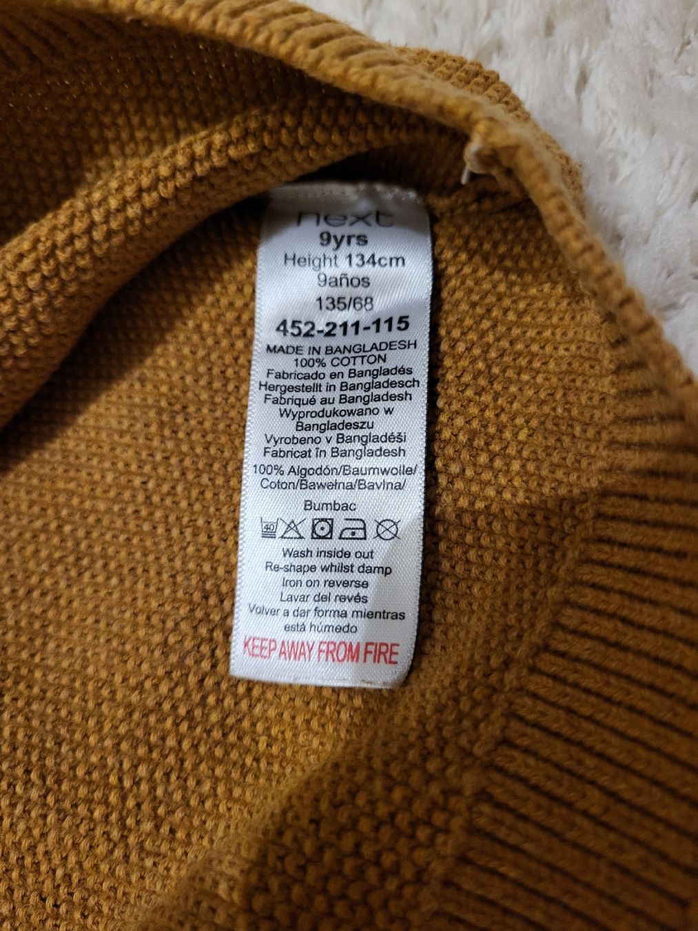 Next Maglioni & Felpe: Next Strickpullover, Gr. 134, hellbraun, Top Zustand! – Usato da Felben-Wellhausen venduto da Brummbaer90 2