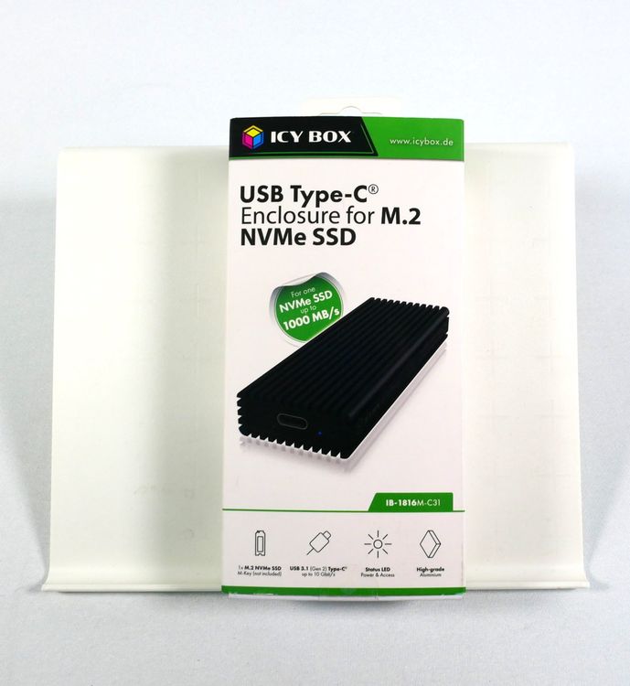 Externe USB Typ-C Gehäuse ICE BOX | Kaufen auf Ricardo