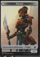 TCG Magic The Gathering MTG De BRO 09 /12 T Token Soldat