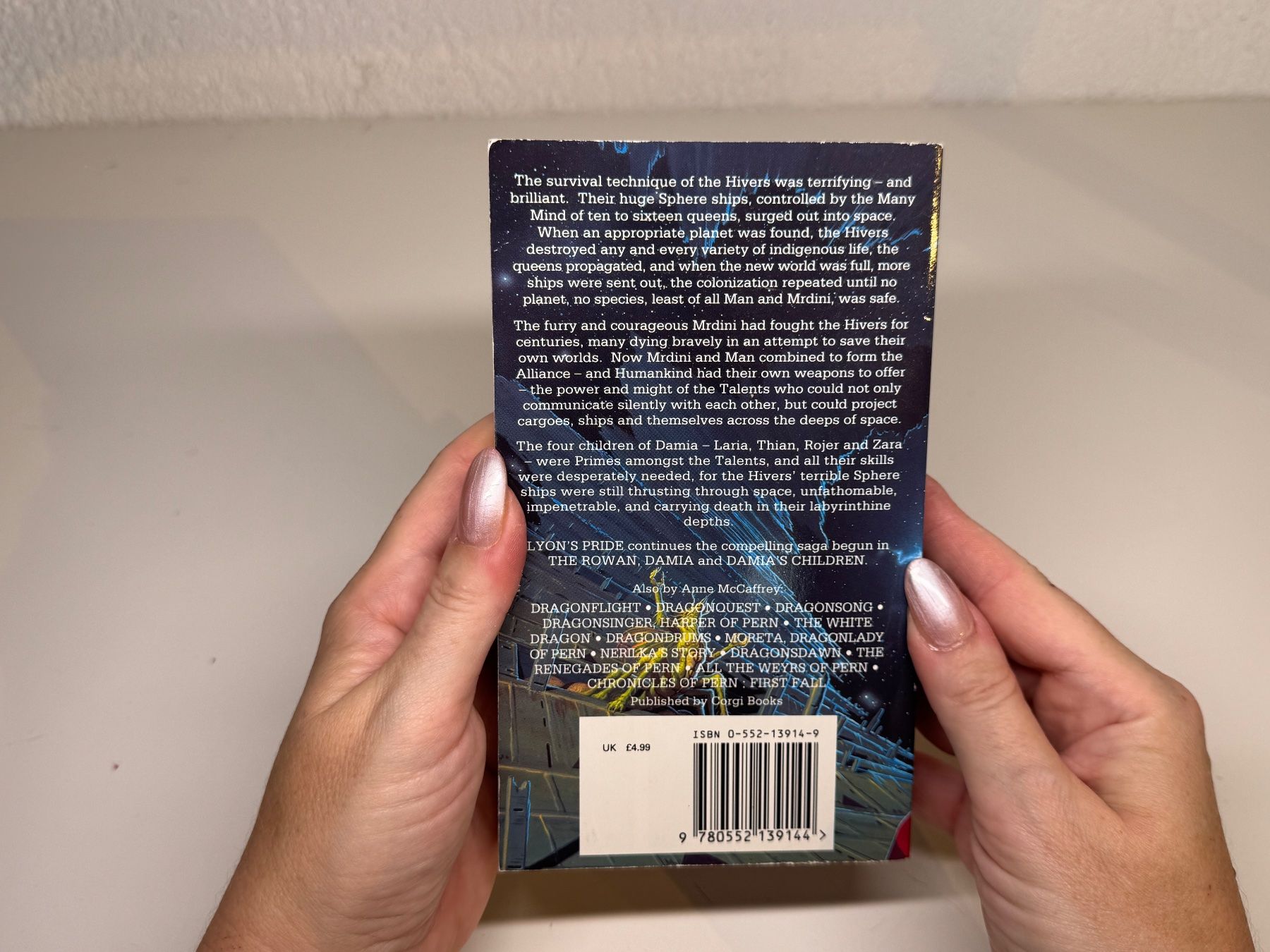 Libri: NOVEL: Anne McCaffrey, Lyon's Pride – Usato da Grosswangen venduto da English_books 9