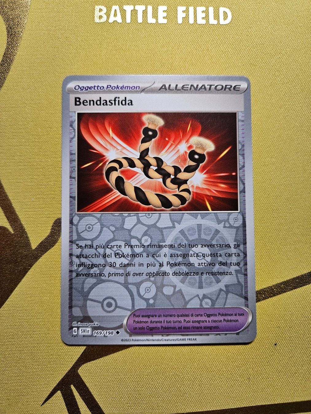 Pokémon Carte collezionabili: Scarlet & Violet - Bendasfida – Usato da Bellinzona venduto da Pokemarco