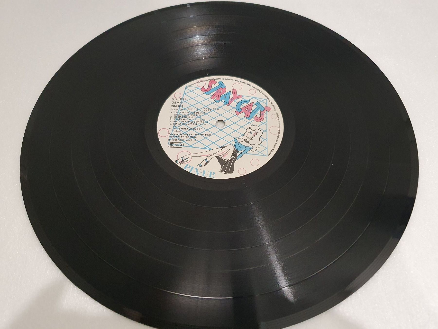 Dischi in vinile: Stray Cats – Gonna Ball – Usato da Uster venduto da Vinyl-Leidenschaft 4