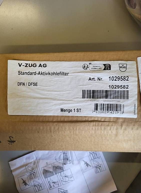 Ventilation: Standard-Aktivkohlenfilter – D'occasion à Reichenbach i. K. par likki07 3