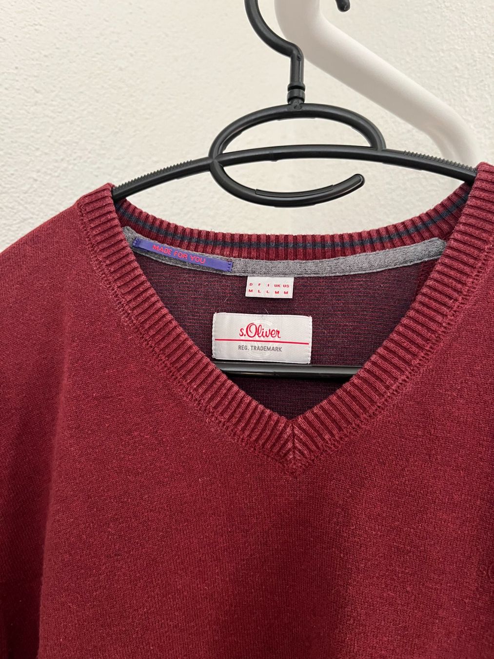S.Oliver Maglioni & Felpe: Baumwoll Pullover S.Oliver Rot, Grösse M – Usato da Wolfhausen venduto da Sel86i 1