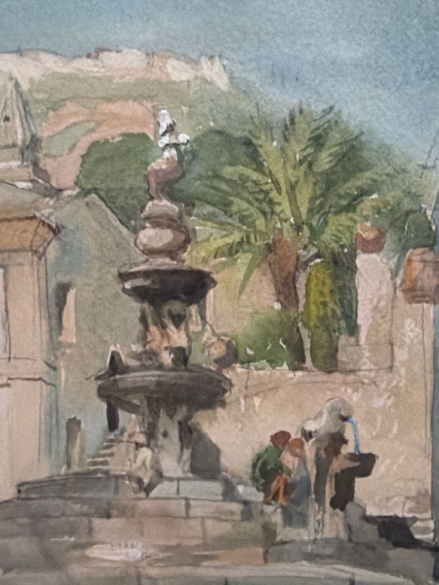 Dipinti: Gemälde, August Schmid, 1935. – Usato da Biberist venduto da Momo33 2