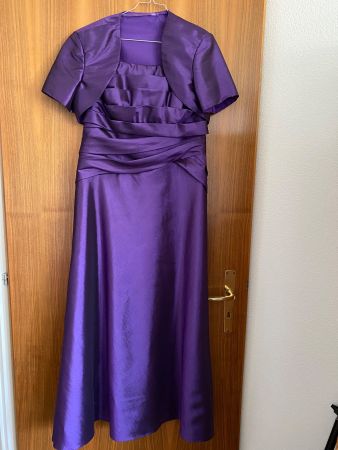 Cocktailkleid lila lang