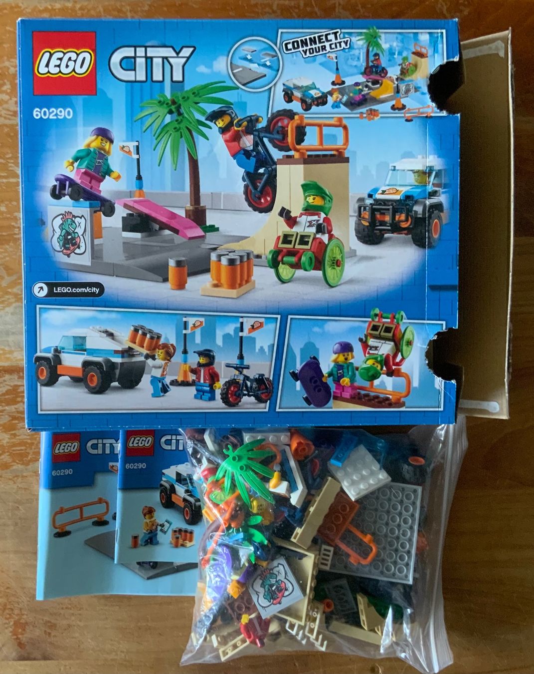 Lego Giocattoli: Lego City 60290 Skatepark – Nuovo (secondo la descrizione) da Lanzenhäusern venduto da mfh05 1