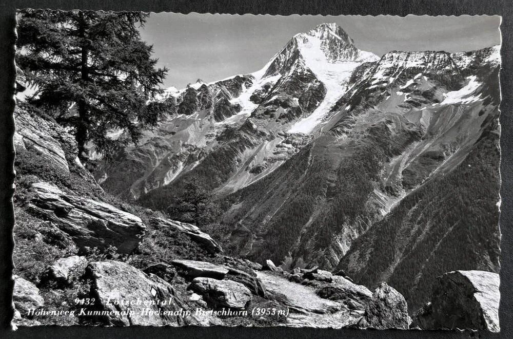 Cartoline postali: ANSICHTSKARTE LÖTSCHENTAL – Usato da Ostermundigen venduto da crazy-horse-1840