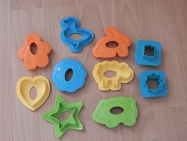 Emporte-pièces Tupperware enfants, lot de 10 pces