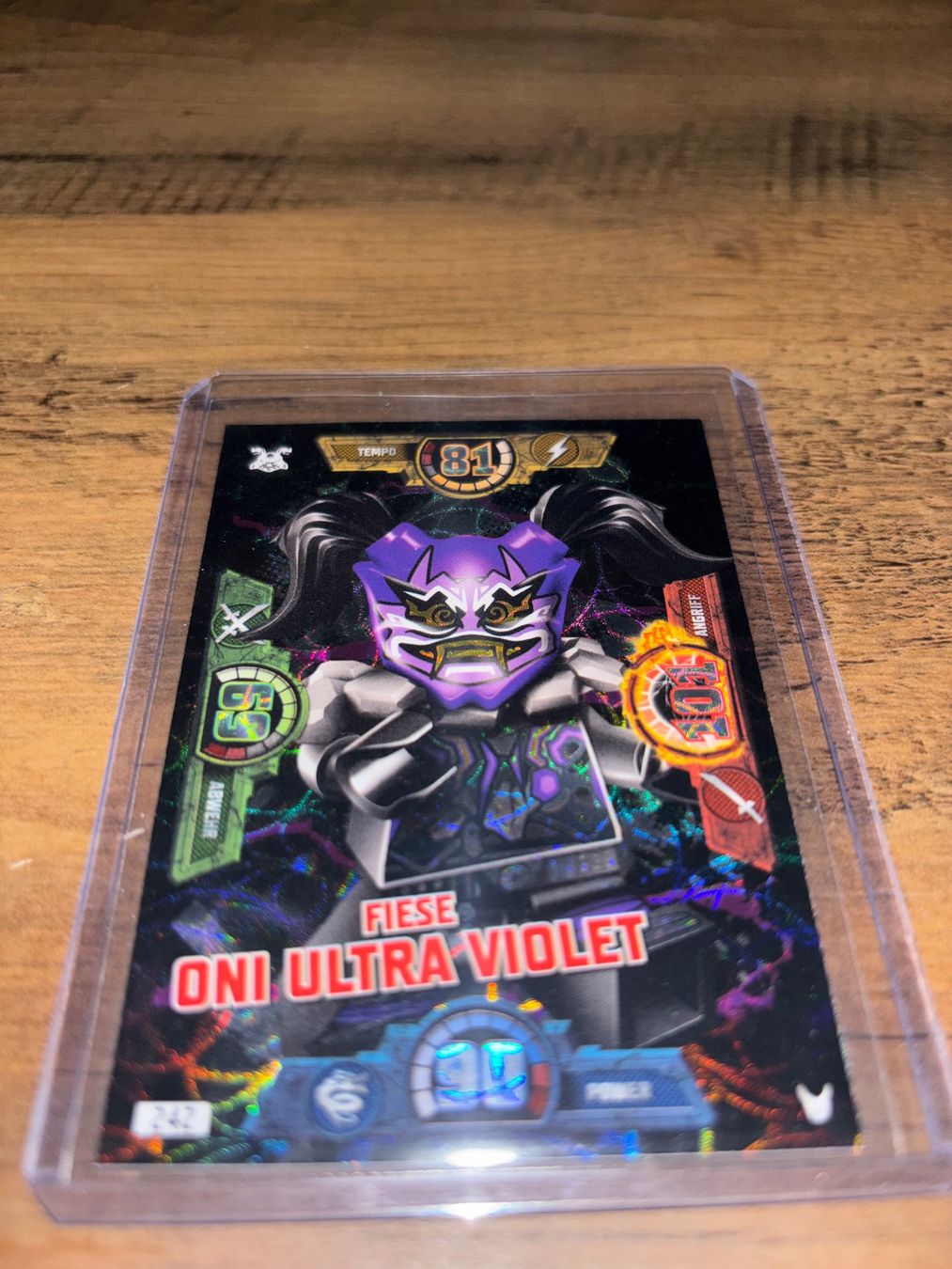 Carte collezionabili: Ninjago TCG, Oni Ultra Violet Nr. 242 – Usato da Rorschach venduto da Faebeaebe93