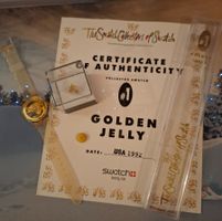 SWATCH GOLDEN JELLY USA MIT GOLD IN QUARZ CALIFORNIA MINE