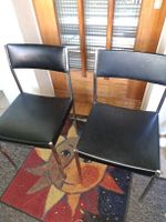 2 Girsberger  retro Stühle60er Jahre Chrom