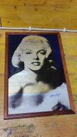 Marilyn Monroe Spiegelbild, 80er Jahre Vintage (L5)