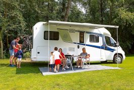 Fiamma F45 S 300 polar white/royal grey