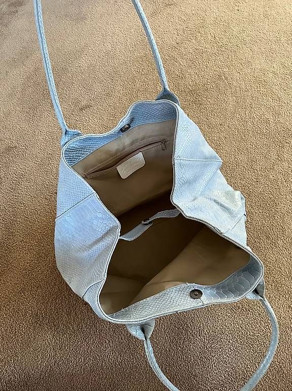 Borse da donna: Echtledertasche hellblau – Usato da Wangs venduto da MiStGoPe 2