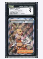 Carte Pokémon Professor’s Research 2023, CGC 9, Ultra Rare