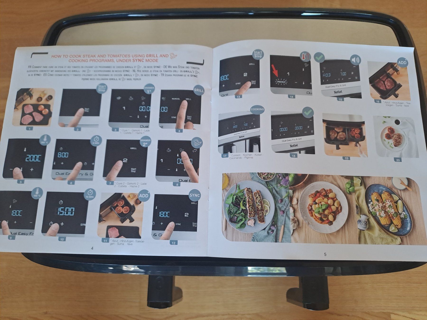 Tefal Küchengeräte: Tefal Dual Easy Fry and Grill – Gebraucht aus Andelfingen von Gretel123 7