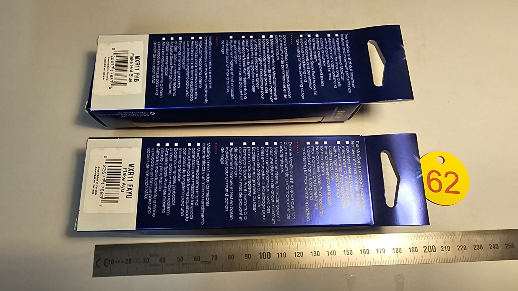 Rapala Esche: 2 Rapala Maxrap Köder, neu & OVP, Top Zustand, Max Casting – Nuovo e nell'imballaggio originale da Abtwil SG venduto da Fischerei_Artikel 2