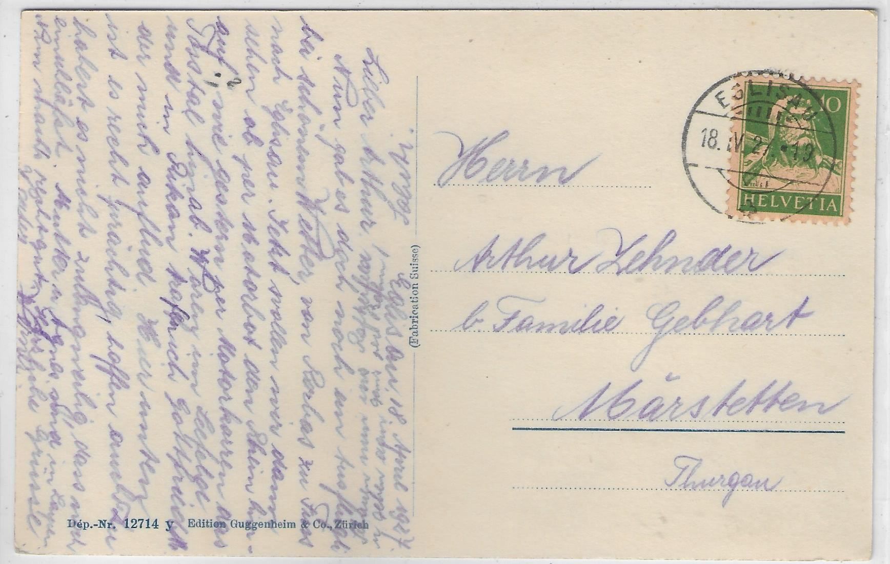 Cartes postales: Eglisau ZH - Generalansicht – D'occasion à Ettingen par Kartenplanet 1