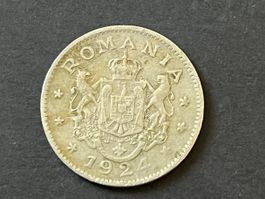 Rumänien 1 Leu 1924 Ferdinand I
