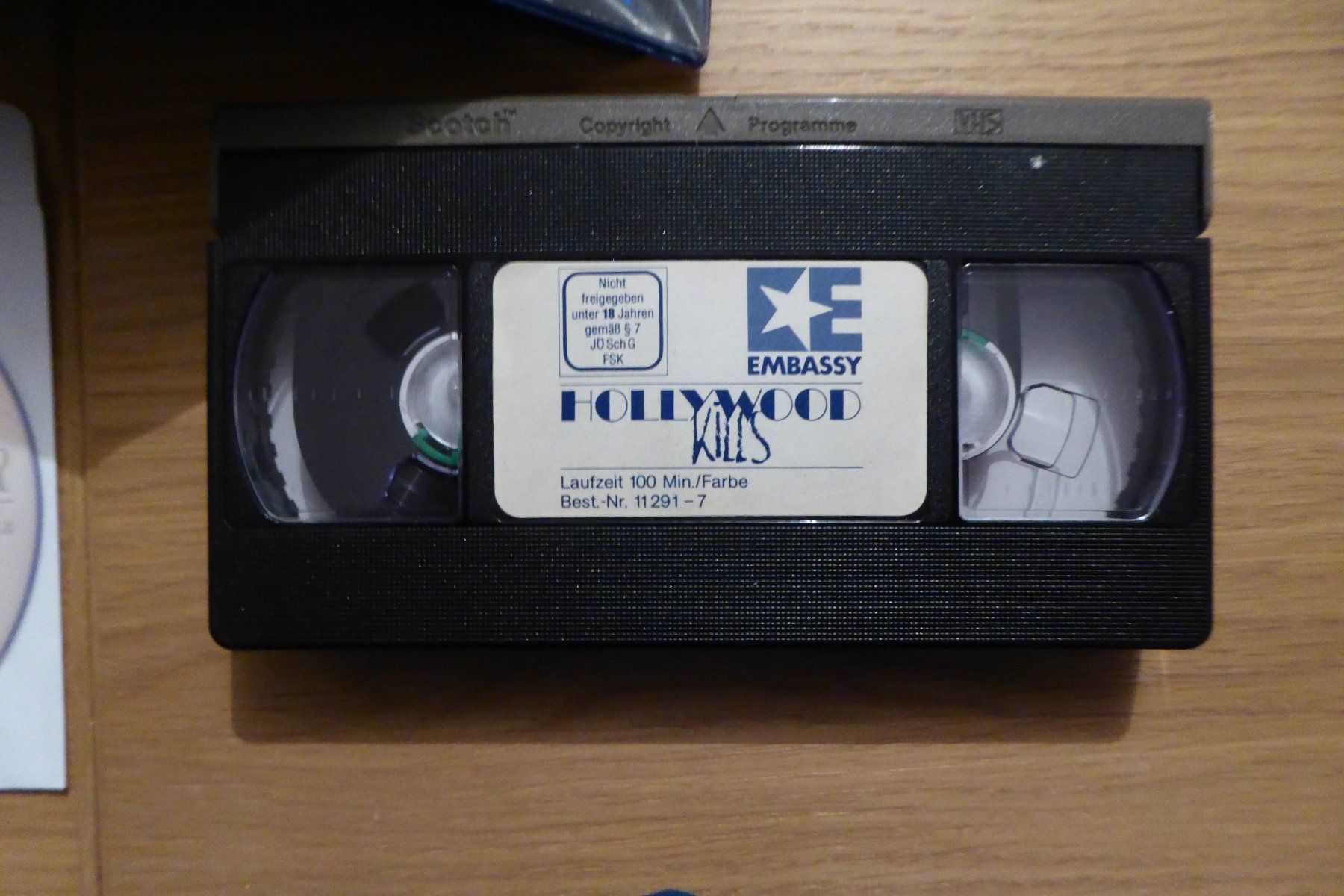 Tutti i VHS: VHS Hollywood kills mit Backup DVD – Usato da Allschwil venduto da Summelsarium 3