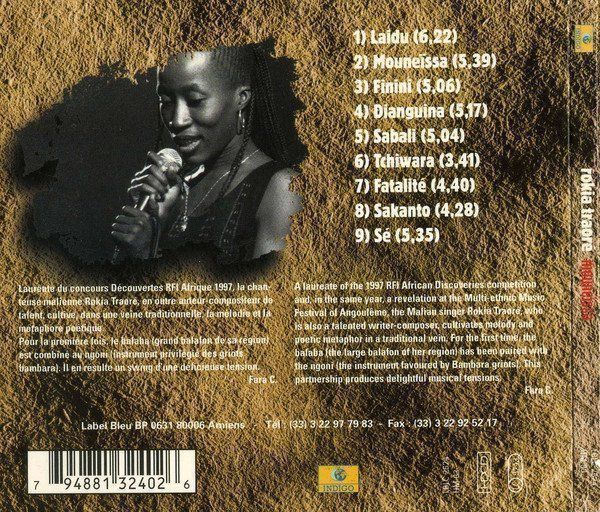 CD: Rokia Traoré MOUNAISSA Mali Afrika CD – Usato da Kandergrund venduto da Sososo 1