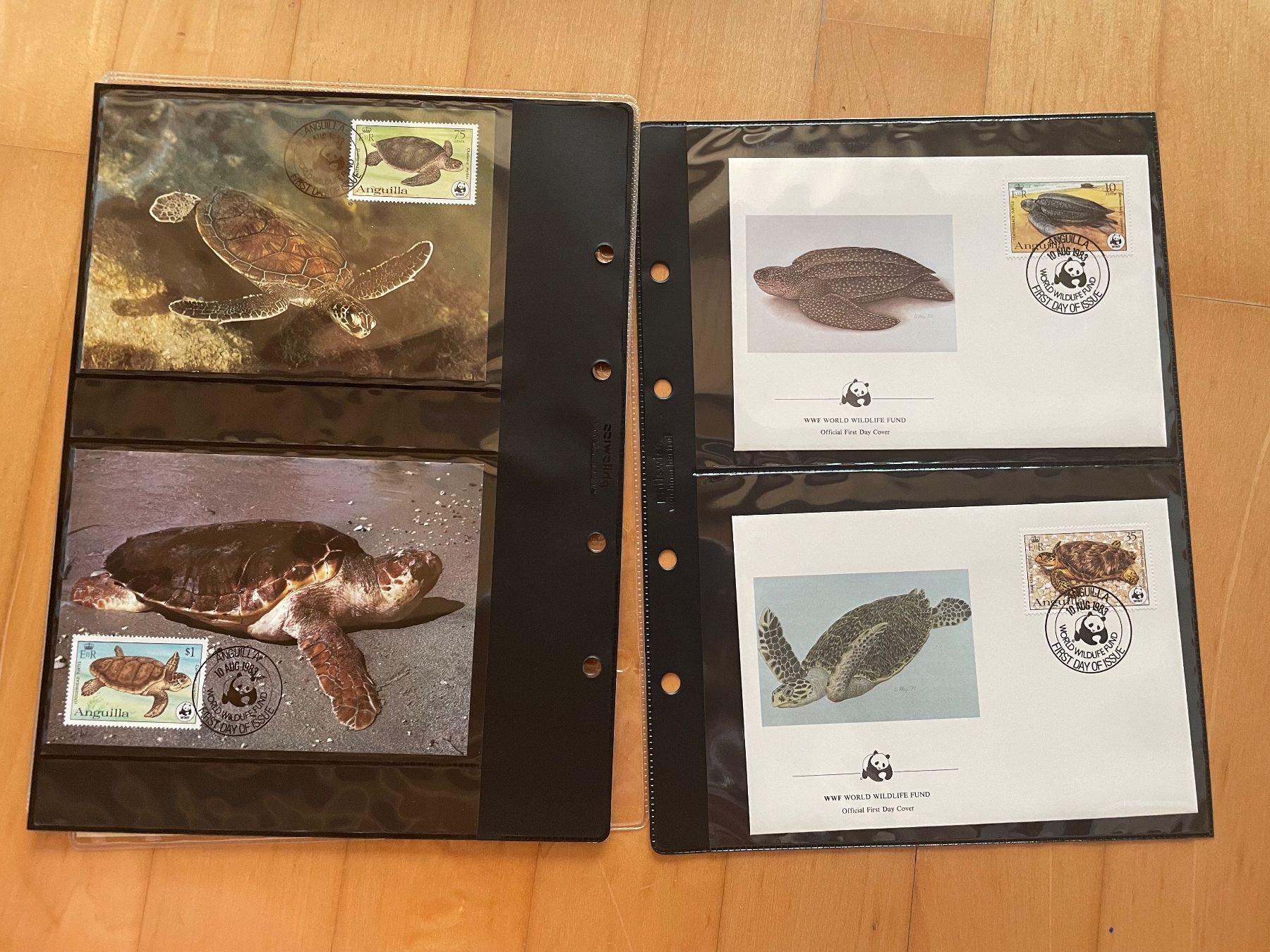 Tutti i francobolli: WWF Set "Meeresschildkröten" – Usato da Altdorf UR venduto da mic_z8bj 4