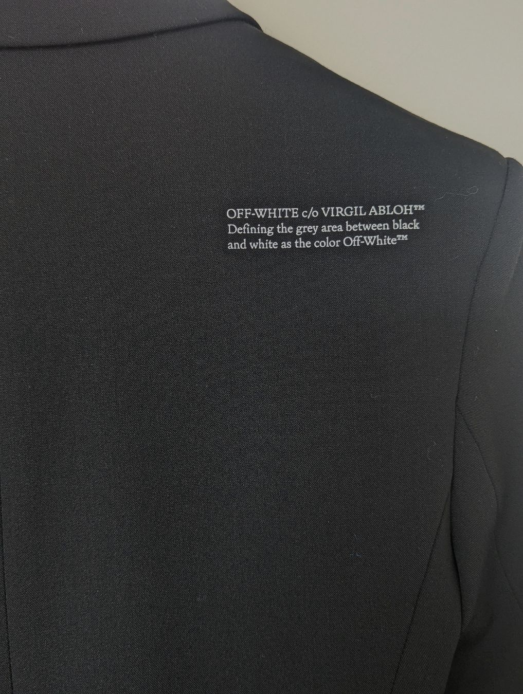 Off-White Giacche: Off-White Black Blazer - Perfect Condition/ New Price 1900.- – Usato da Basel venduto da katrin984 4