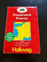 Hallwag Strassenkarte Frankreich - Top Zustand! 🚗🇫🇷