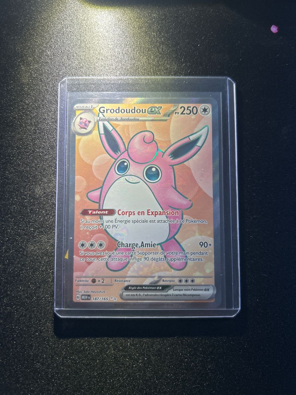 Pokémon Sammelbilder & Trading cards: Pokémon Grodoudou ex 187/165 FR – Neu (gemäss Beschreibung) aus Montet (Broye) von Jocksmock
