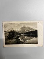 Ansichtskarte Arosa Untersee mit Stempel und Adressierung