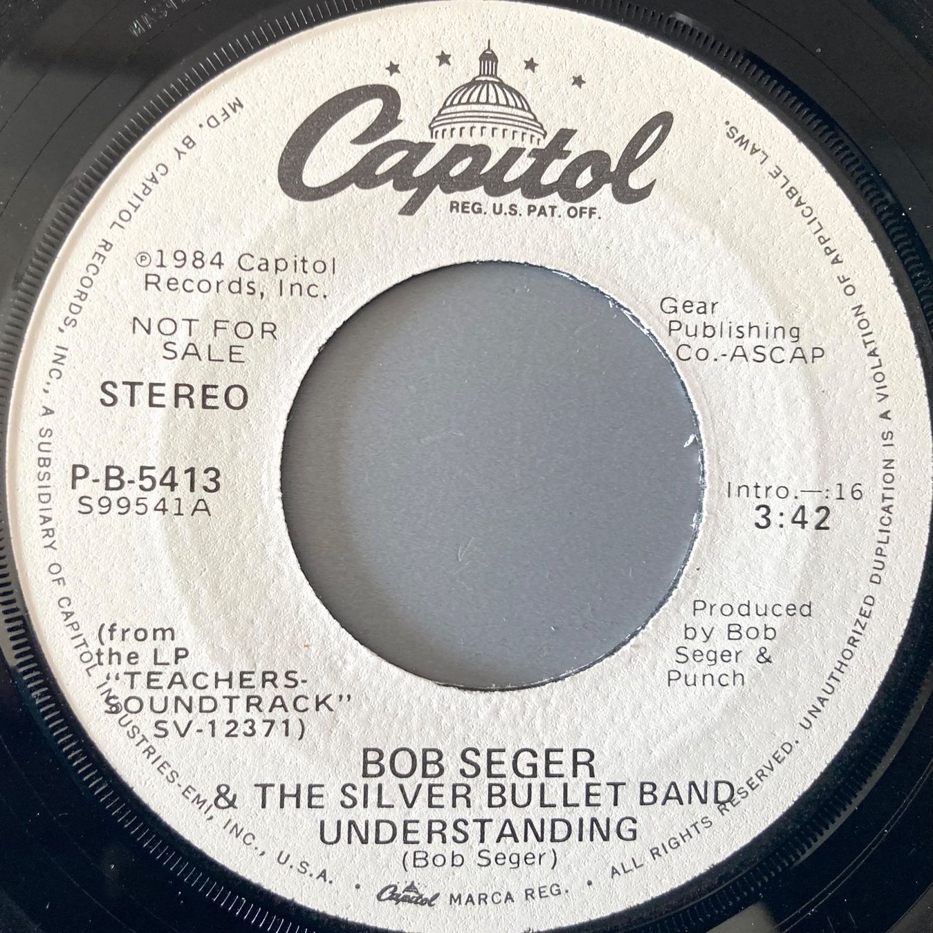 Vinyles: BOB SEGER & THE SILVER BULLET BAND - – D'occasion à Poliez-Pittet par Newtown-Records 2