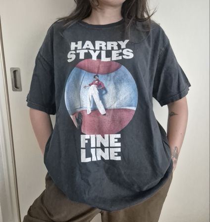 T-Shirt Harry Styles Fine Line schwarz Grösse L gebraucht