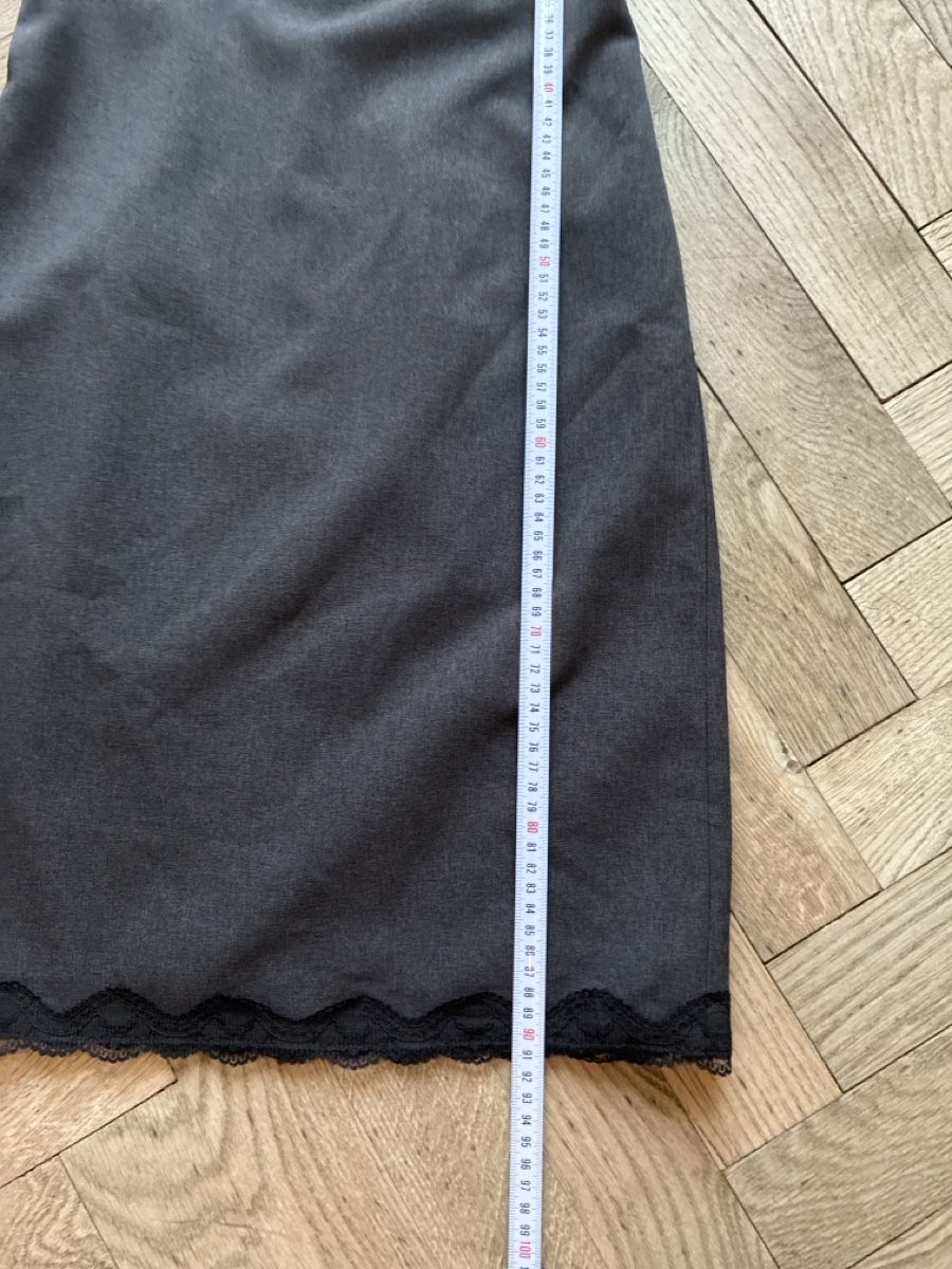 Vestiti: Helline Kleid, Gr. 34, Grau mit Spitze, Elegant! – Usato da Zürich venduto da Dsire 4