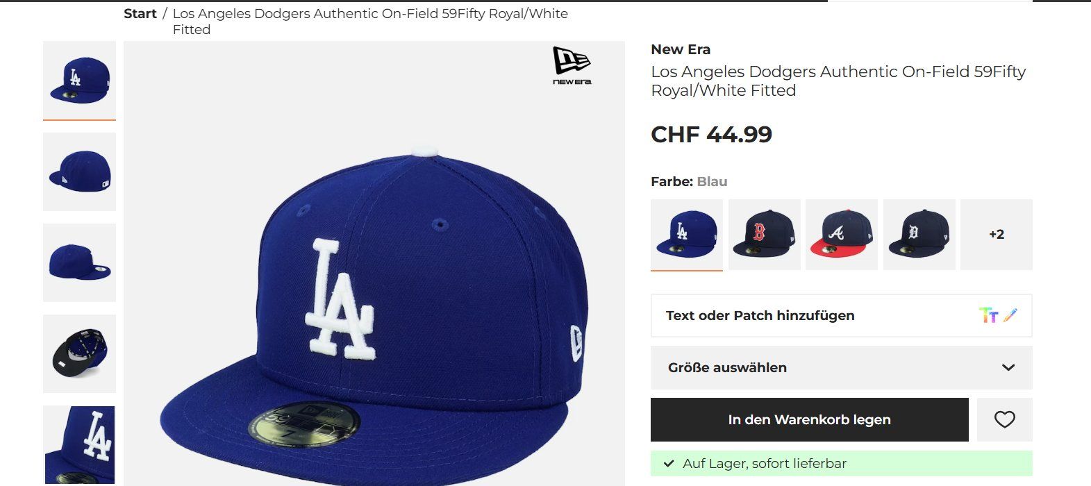 Altro in  Abbigliamento & Accessori: 3 Stück Los Angeles Dodgers Snapback Basic 59FIFTY LA NEU – Nuovo e nell'imballaggio originale da Rorschach venduto da Mr_fairprice 1