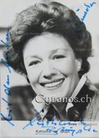 Katharina de Bruyn (1940-1993) Schauspielerin - Autogramm
