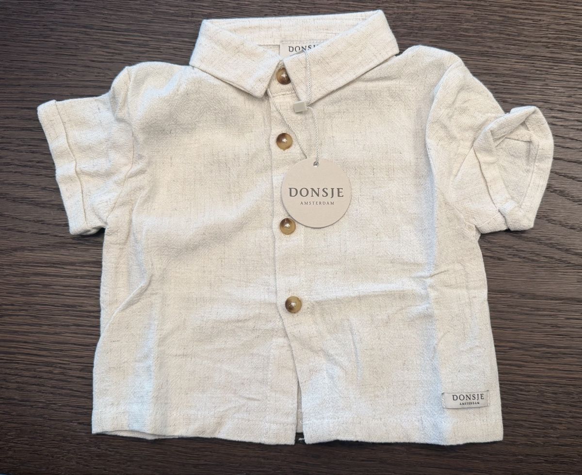 Hemden, T-Shirts & Polos: Hemd kurzarm DONSJE AMSTERDAM 9-12M neu – Neu und originalverpackt aus Triboltingen von muehlepark6you