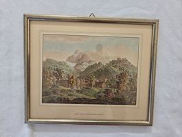 Vintage Bild "Mühlehorn" von Johann Heinrich Troll