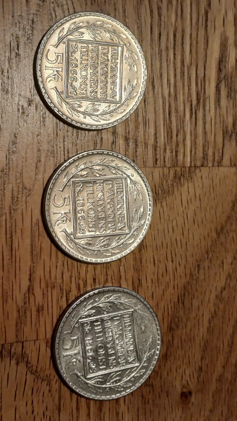Tutti le monete: 3 Schweden Kronen 1966 – Usato da Flawil venduto da Pinkmalibu