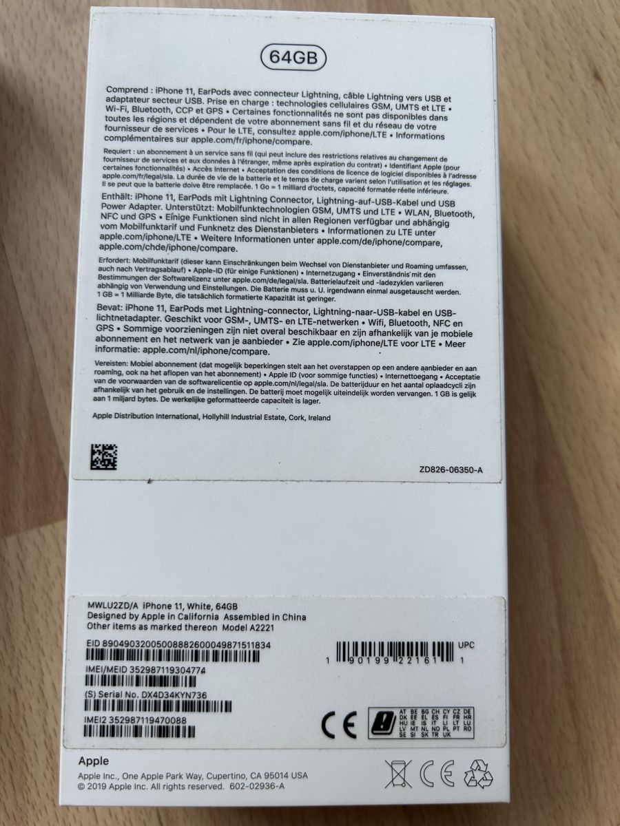 Apple Portables: Iphone 11 64 GB – D'occasion à Wettingen par joe_6ylf 3